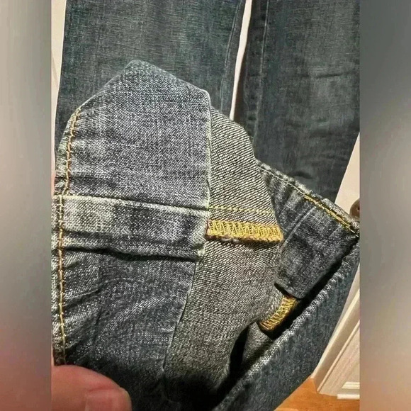 Old Navy Boot Cut Low Rise Denim Jeans Size 2 - Picture 4 of 13